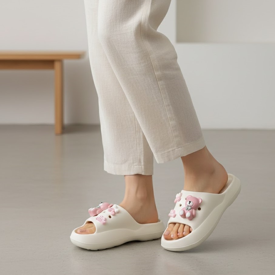 خرید آنلاین دمپایی زنانه پاپا مدل نونا کد 248